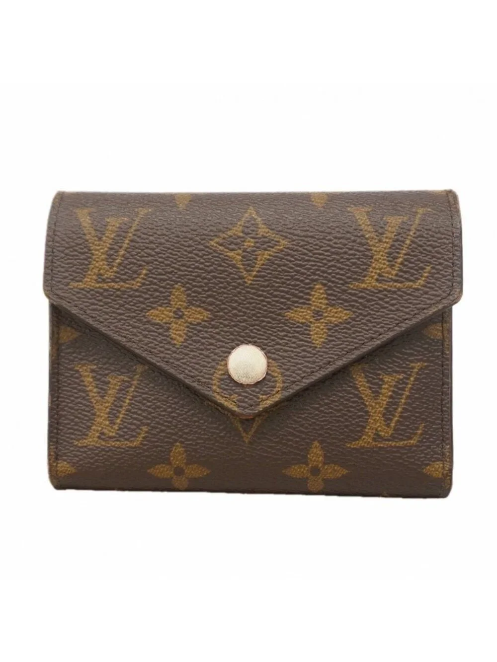 Louis Vuitton Trifold Wallet Monogram Portefeuille Victorine Rosevalerine